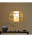 Bamboo Pendant Light Lampshade Handmade - Becca D46cm