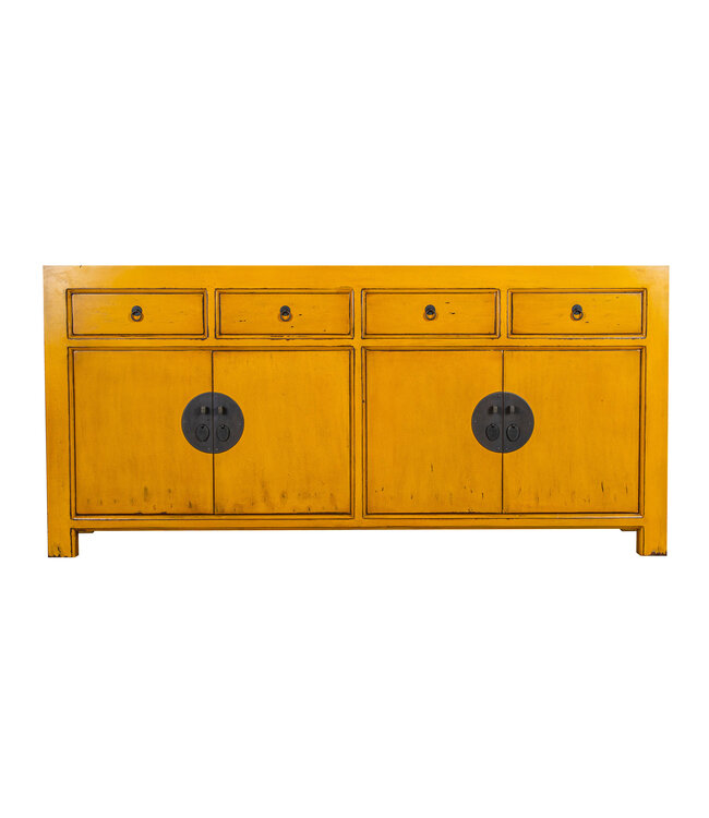 Buffet Chinois Jaune Marigold - Orientique Collection L180xP40xH85cm