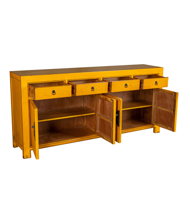 Buffet Chinois Jaune Marigold - Orientique Collection L180xP40xH85cm