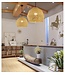 Bamboo Lampshade Pendant Light Handmade - Helene D62xH51cm