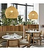 Bamboo Lampshade Pendant Light Handmade - Helene D62xH51cm
