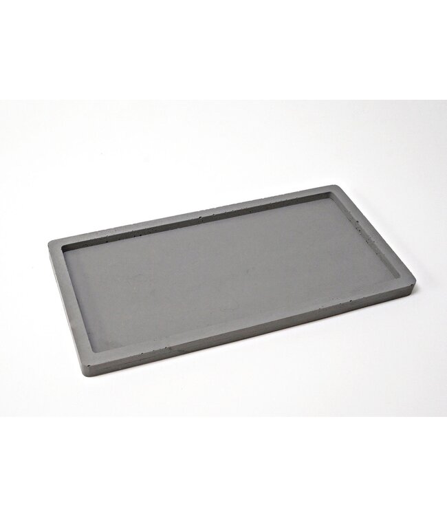 Decorative Tray Mango Wood Handmade in Thailand Grey