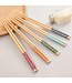 Chopsticks Set/5 Giftbox Coloured Flowers
