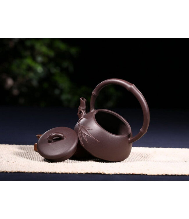 Chinese Yixing Kungfu Tea Pot Zisha Clay Handmade 170ml
