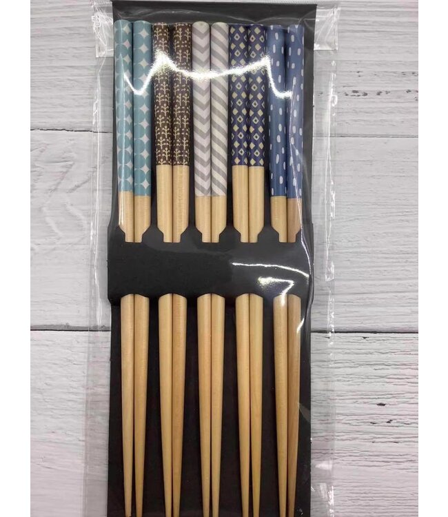 Chopsticks Set/5 Giftbox Various Motifs