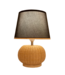 Fine Asianliving Lampe de Table en Bambou Naturel Fait Main - Archer D26xH37cm