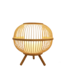 Lampe de Table en Bambou Naturel Fait Main - Celeste D30xH30.5cm