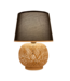 Lampe de Table en Bambou Naturel Fait Main - Graham D32xH47cm