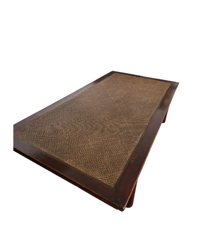 Antieke Chinese Tafel met Bamboe B220xD104xH54cm