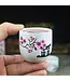 Sake Set Geschenkbox Japanischer Tempel Sakura Handgemacht - Jinja Set/5