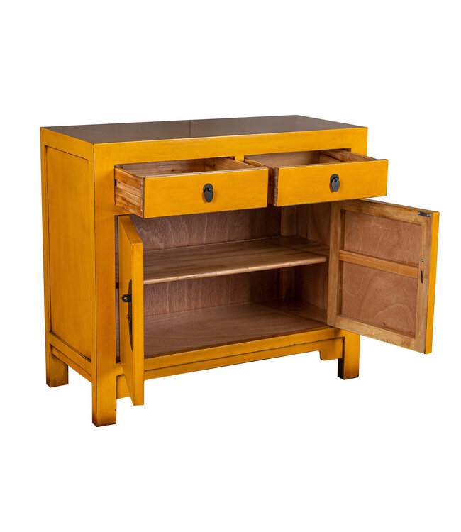 Armario Chino Amarillo Marigold - Orientique Colección An90xP40xAl80cm