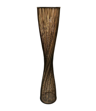 Fine Asianliving Bamboe Vloerlamp Bruin Handgemaakt - Everett D32xH160cm