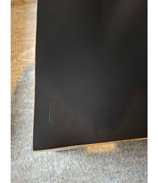 OUTLET Chinese Salontafel Onyx Zwart - Orientique Collectie B110xD60xH45cm ZELF AFHALEN