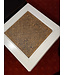 OUTLET Chinese Salontafel met Handgevlochten Bamboe Wit Klein B60xD60xH47cm ZELF AFHALEN