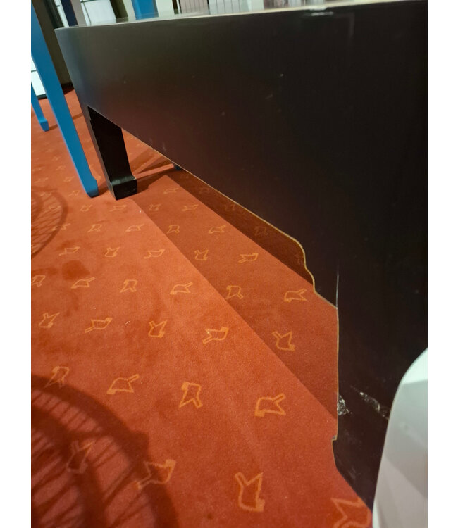 OUTLET Chinese Salontafel Onyx Zwart - Orientique Collectie B110xD60xH45cm ZELF AFHALEN