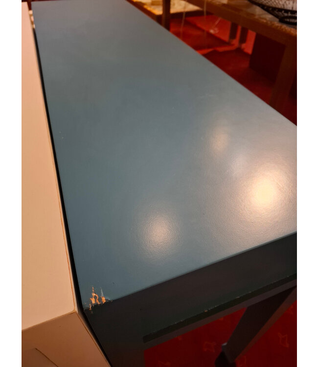 OUTLET Chinese Sidetable Hemelsblauw - Orientique Collectie B120xD35xH80cm ZELF AFHALEN