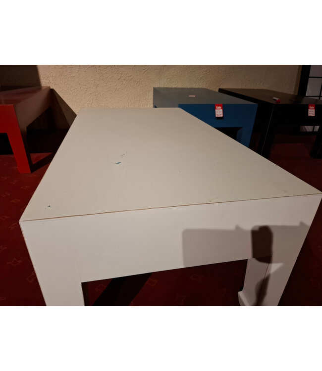 OUTLET Chinese Salontafel Sneeuwwit - Orientique Collectie B110xD60xH45cm ZELF AFHALEN