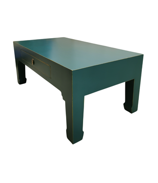 Fine Asianliving Chinese Coffee Table Teal - Orientique Collection W110xD60xH45cm