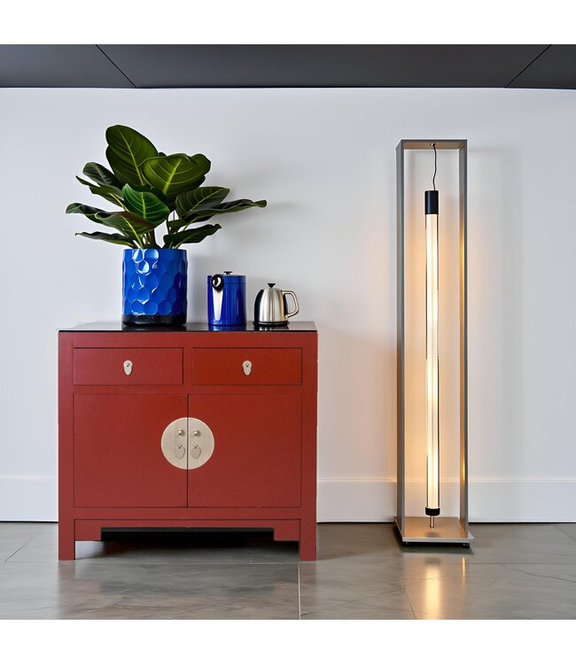 Armadio Cinese Rosso Rubino - Orientique Collezione L90xP40xA80cm