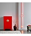 Armoire Chinoise Lucky Rouge - Orientique Collection L70xP40xH120cm