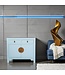 Chinese Kast Blauw Celeste Blue - Orientique Collectie B90xD40xH80cm