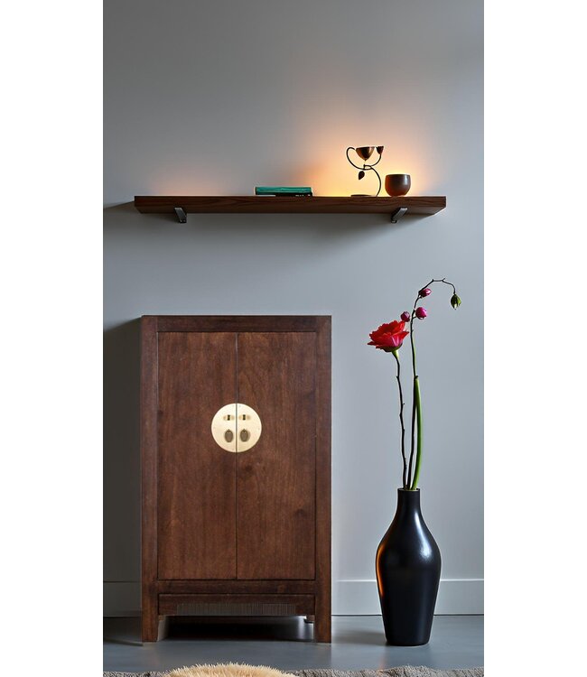 Chinesischer Schrank Earthy Braun - Orientique Kollektion B70xT40xH120cm