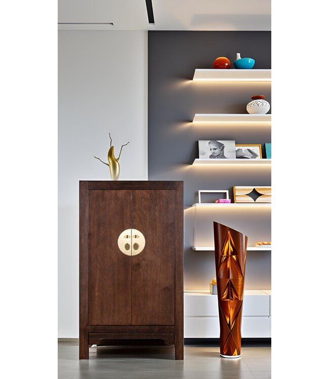 Chinese Cabinet Earthy Brown - Orientique Collection W70xD40xH120cm