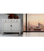 Antikes Chinesisches Sideboard Weiss Hochglanz B101xT39xH88cm