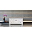 Meuble TV Chinois Blanc Neige - Orientique Collection L106xP45xH46cm