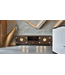 Meuble TV Chinois Bambou Tressé Earthy Marron L190xP56xH56cm