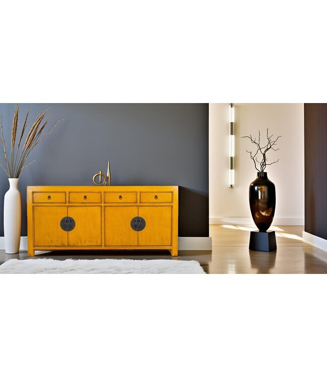 Aparador Chino Amarillo Marigold - Orientique Colección An180xP40xAl85cm