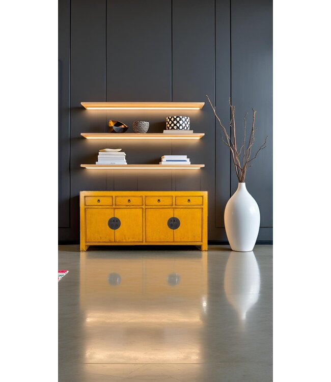 Chinesisches Sideboard Marigold Gelbe - Orientique Kollektion B180xT40xH85cm