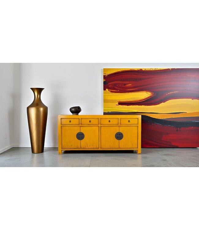 Buffet Chinois Jaune Marigold - Orientique Collection L180xP40xH85cm