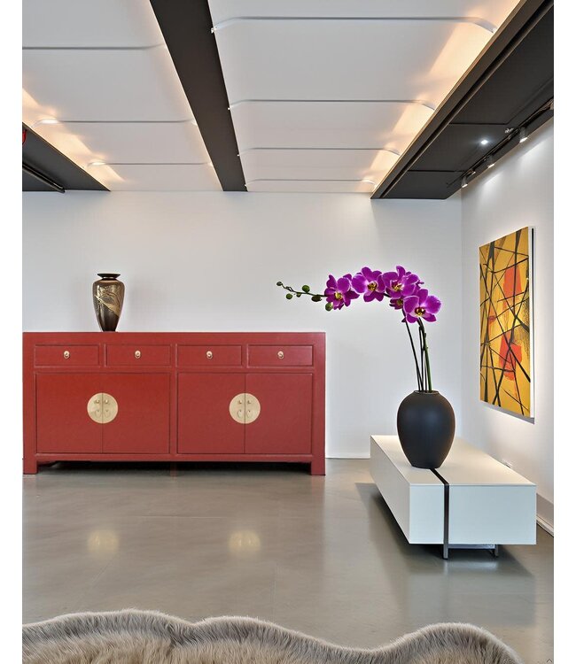 Aparador Chino Rojo Rubí­ - Colección Orientique A180xP40xA85cm