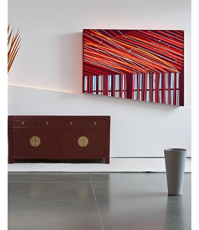 Credenza Cinese Scarlet Rossa L180xP40xA85cm
