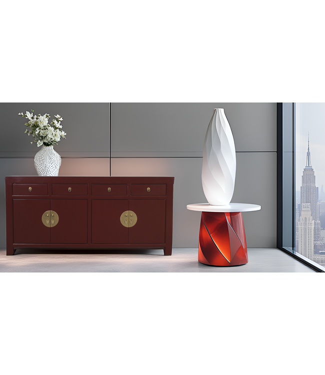Buffet Chinois Scarlet Rouge L180xP40xH85cm