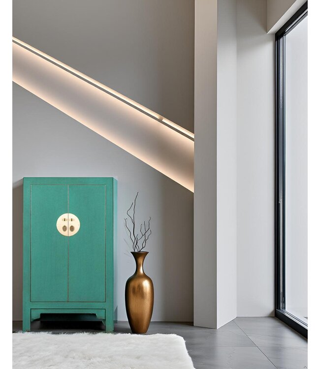 Chinese Kast Dusty Turquoise - Orientique Collection B70xD40xH120cm