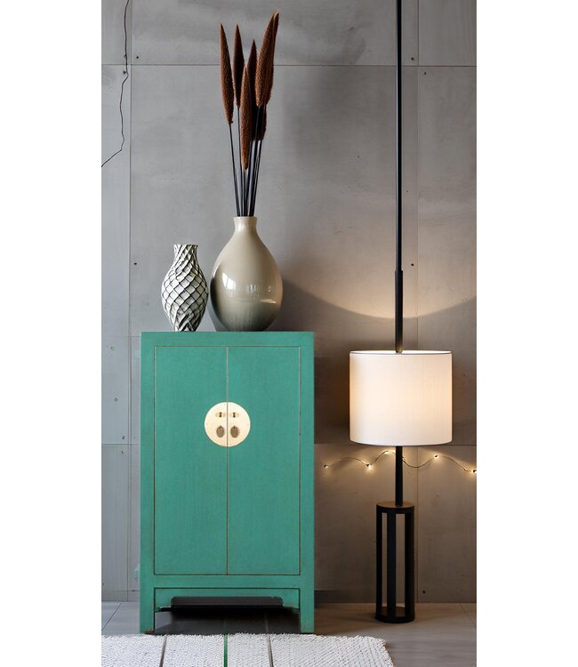 Chinesischer Schrank Dusty Turquoise - Orientique Kollektion B70xT40xH120cm