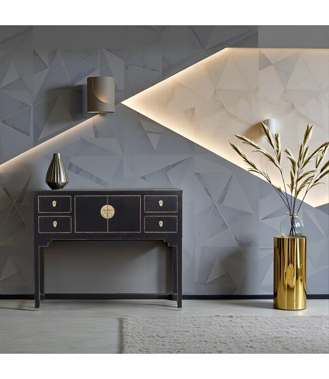 Chinese Console Table Onyx Black - Orientique Collection W100xD26xH80cm