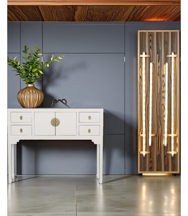 Chinese Console Table Moonshine Greige - Orientique Collection W100xD26xH80cm