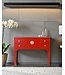 Console Chinoise Lucky Rouge - Orientique Collection L100xP26xH80cm