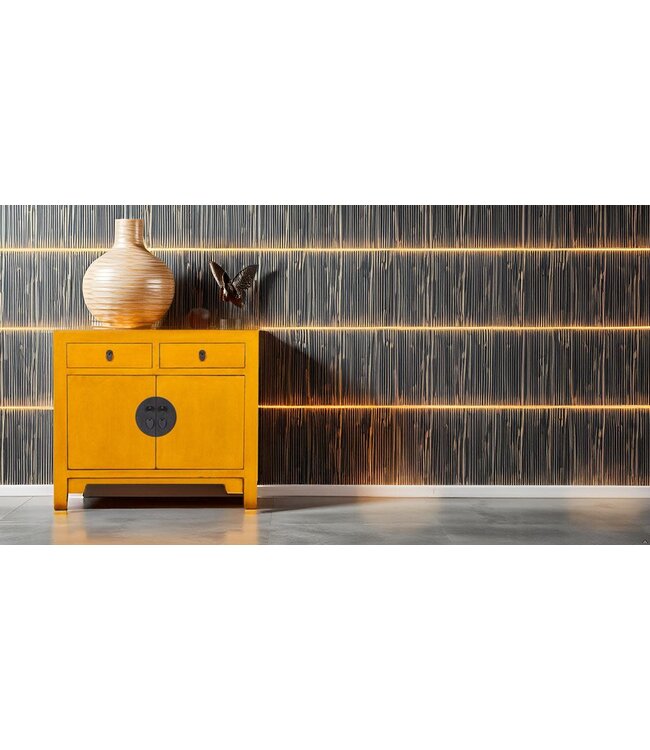 Chinese Kast Marigold Geel - Orientique Collectie B90xD40xH80cm