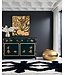 Buffet Chinois Noir Peint à la Main L140xP34xH90cm