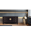 Chinese TV Kast Onyx Zwart - Orientique Collectie B121xD37xH61cm