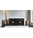 Chinesisches Sideboard Onyx Schwarz - Orientique Sammlung B180xT40xH85cm