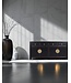 Chinesisches Sideboard Onyx Schwarz - Orientique Sammlung B180xT40xH85cm
