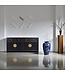 Chinesisches Sideboard Onyx Schwarz - Orientique Sammlung B180xT40xH85cm