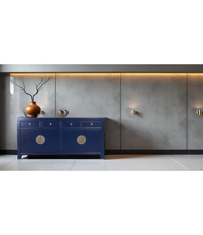 Chinees Dressoir Midnight Blauw B180xD40xH85cm