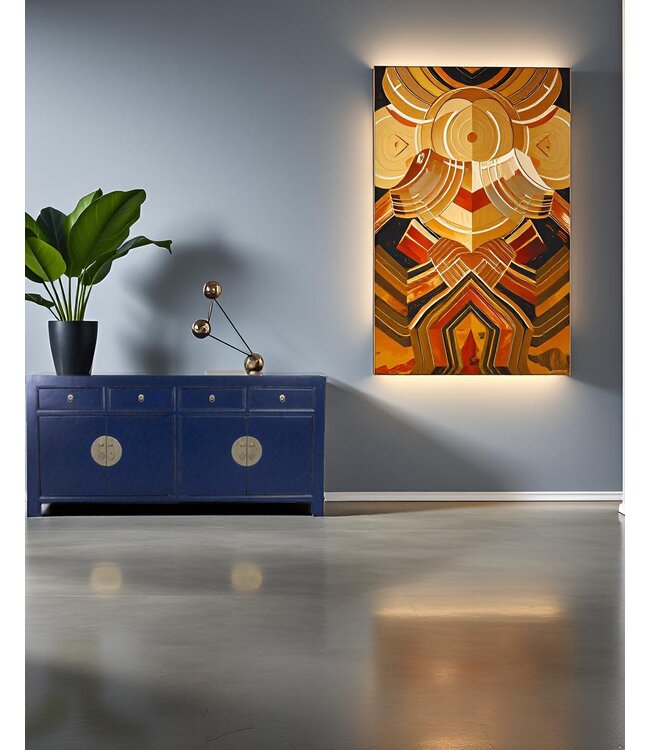 Chinese Sideboard Midnight Blue W180xD40xH85cm