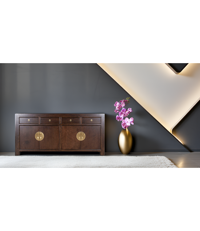 Chinese Dressoir Bruin Earthy Brown - Orientique Collection B180xD40xH85cm